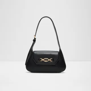 【ALDO】RHIANON- 時尚優雅長背帶單肩包(黑色)