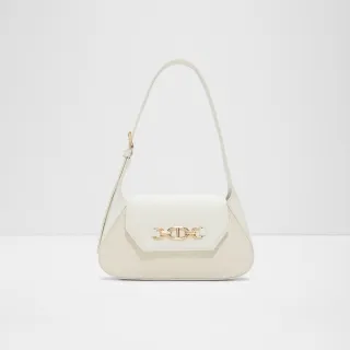 【ALDO】RHIANON- 時尚優雅長背帶單肩包(白色)