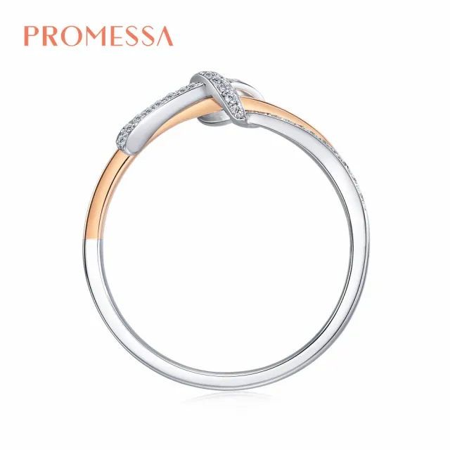 【PROMESSA】12分 同心系列 18K金鑽石戒指