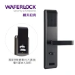 【WAFERLOCK維夫拉克】L396 五合一指紋辨識智慧電子鎖(藍牙近端App+指紋+卡片+密碼+鑰匙)