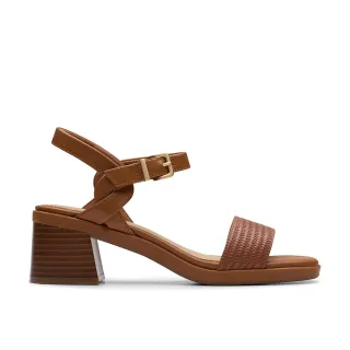 【Clarks】女鞋 Jaylan Ray  時尚典雅厚底粗跟正裝涼鞋(CLF81661S)