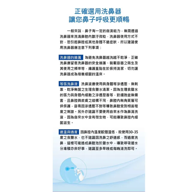 【星捷】舒鼻淨生理海水噴霧器 100ml/盒 2盒組(共200ml)