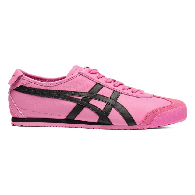 【Onitsuka Tiger】Onitsuka Tiger鬼塚虎-黑色/桃紅虎爪紋 MEXICO 66(1183C102-005/1183C102-701)