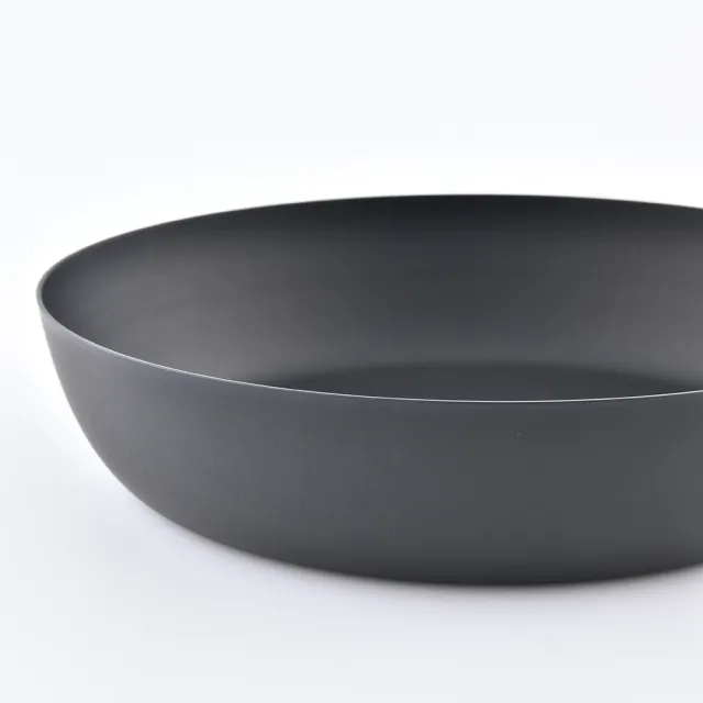 【TAKUMI 匠】岩網紋平底鐵鍋 24cm 日本製 {電磁爐 IH爐可用}(平輸品)