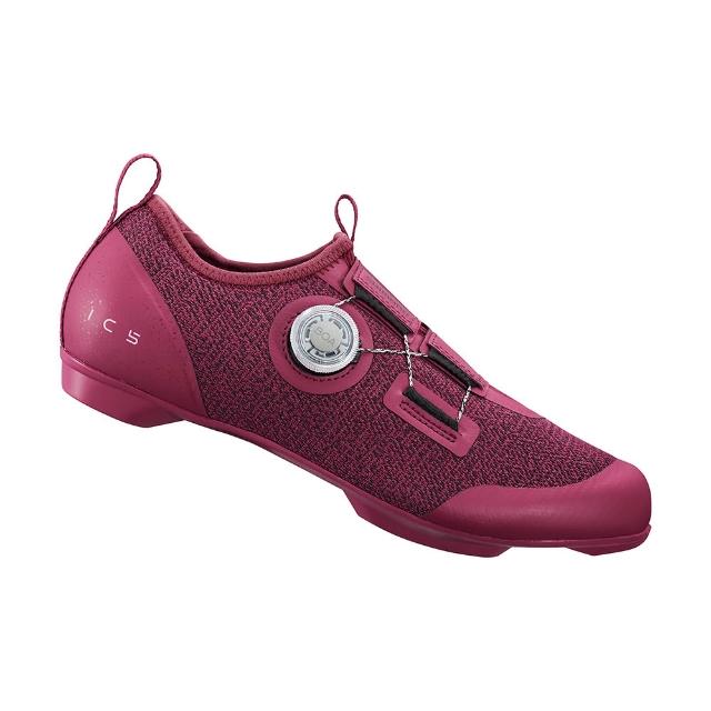 【SHIMANO】IC501 飛輪車鞋 DYNALAST鞋楦 標準版 酒紅色