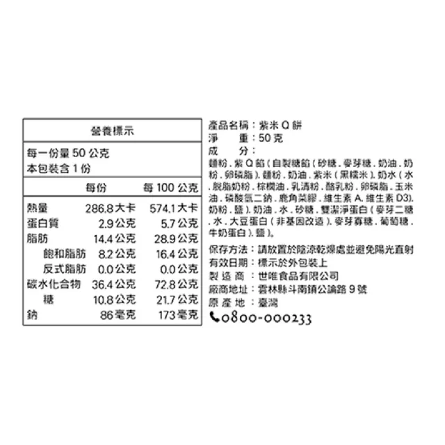 【世唯餅舖】綜合Q餅禮盒5入兩盒_年節禮盒