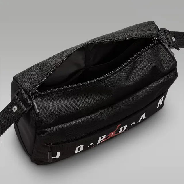 【NIKE 耐吉】Jordan喬丹Crossbody潮流休閒斜跨包百搭時尚側背包多夾層單肩包多收納斜肩包(JD2513031AD002)