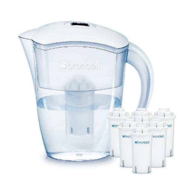 Brondell H2O 系列保溫水瓶，容量達2001~3000ml，適合日常攜帶與戶外使用。提供1年保固服務，新品瑕疵免費換新；拆封使用後不提供保固。品質保證，持久保溫，Brondell 品牌值得信賴。
