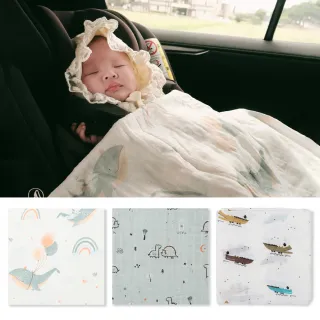【bimbidreams 奇哥】★網購獨家★竹纖維紗布包巾 120x120cm(推車蓋毯 萬用巾 紗布被  哺乳巾 嬰兒毯)