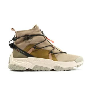 【Palladium】OFF-GRID HI ZIP WP+快穿輪胎橘標防水靴-中性-沙漠金(77169-297)