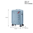 【Samsonite RED】20吋 TOIIS XP 戶外潮流多功能可擴充大容量PC耐衝擊避震輪行李箱/登機箱(多色可選)