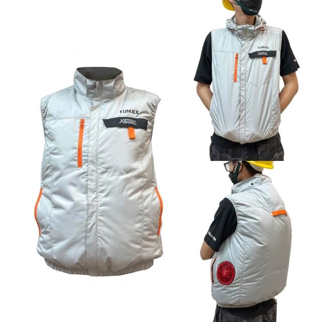 【TUMAX】風扇衣套裝組 24V 專用電池組(淺卡其、太空灰、軍綠、迷彩黑) 電工熱防護