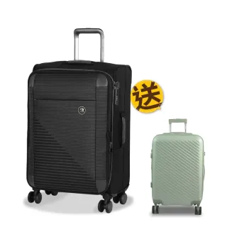 【eminent 萬國通路】24吋 S1130 行李箱 大容量 商務箱 飛機大輪 拉桿箱 TSA海關密碼鎖 旅行箱 可加大