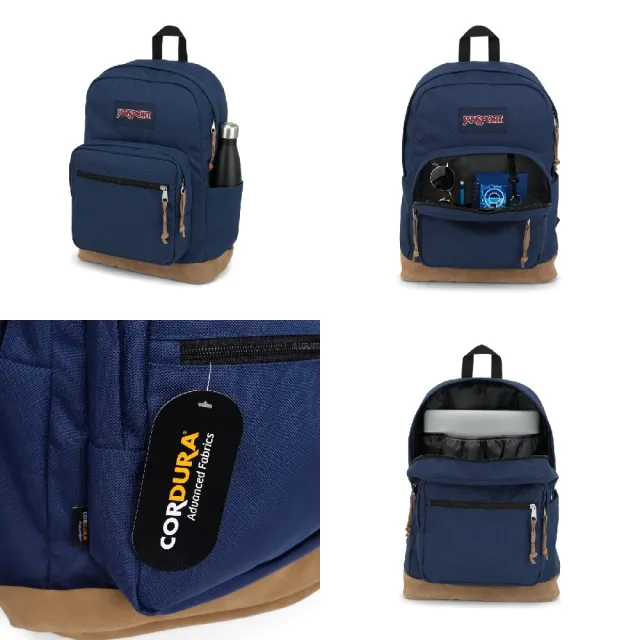 【JANSPORT】雙11 後背包 Right Pack 海軍藍 28L 15吋筆電包 書包 Cordura JS0A4QVA003