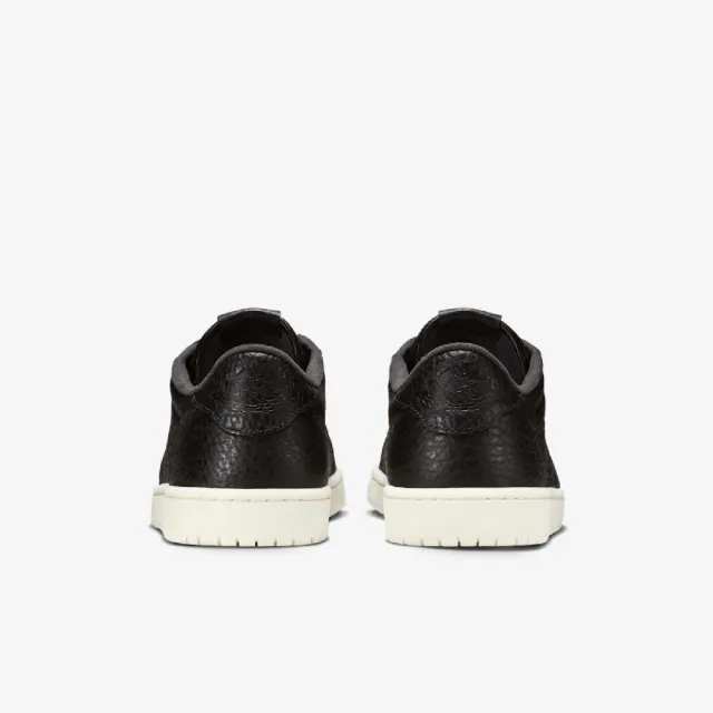【NIKE 耐吉】休閒鞋 Air Jordan 1 Retro Low NS 男鞋 黑 無勾 荔枝皮 復刻 AJ1(848775-005)