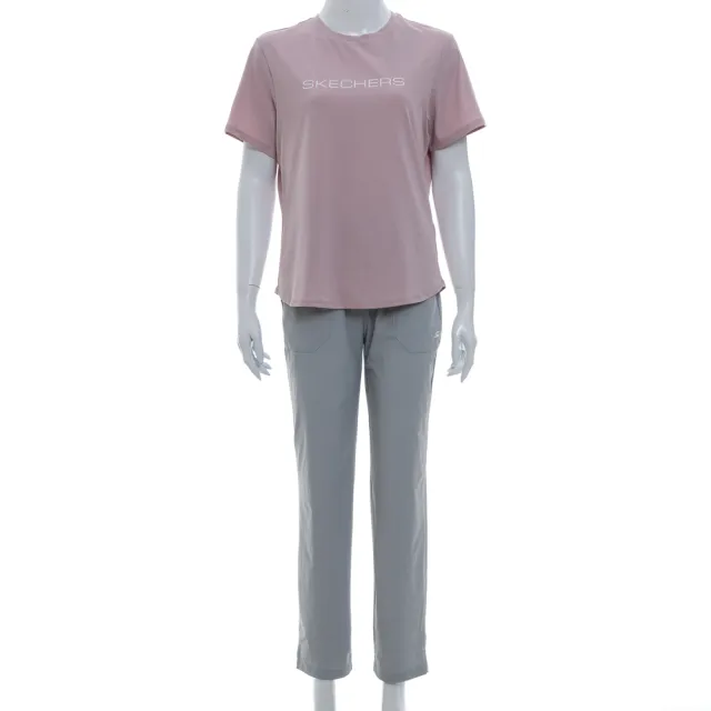 【SKECHERS】女平織長褲(P325W093-004T)