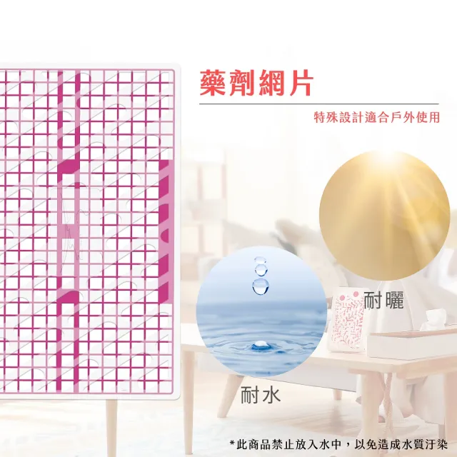 【鱷魚】日本製130天防蚊片補充包-2片/盒(有效防治登革熱病媒蚊、防蚊掛片)