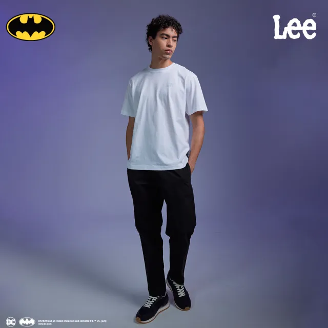 【Lee】男裝 短袖T恤｜謎題人問號｜舒適版型｜共2色(LB402077K11/LB402077K14)