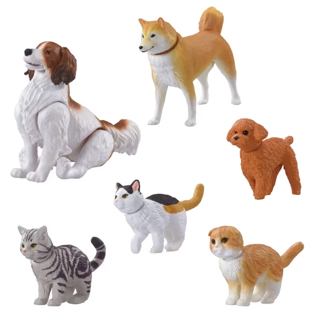 【TAKARA TOMY】ANIA 多美動物 ANIA 快樂狗狗貓貓組