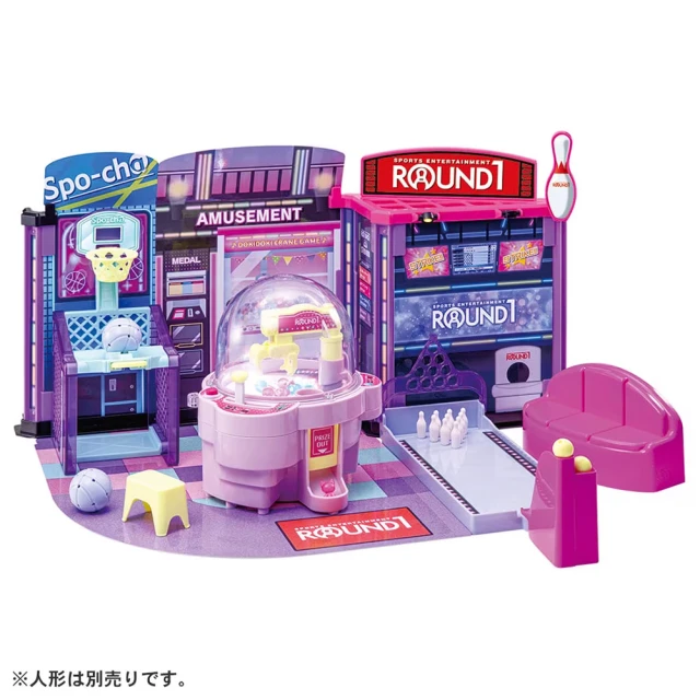 【TAKARA TOMY】Licca 莉卡娃娃 配件 莉卡Round1保齡球館遊戲組