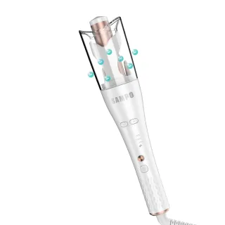 【SAMPO 聲寶】國際電壓千萬負離子溫控自動捲髮器/捲髮棒/電棒捲(HC-Z23S3L)