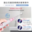 【SAMPO 聲寶】兒童彩光音波電動牙刷/兒童牙刷(TB-Z1806CL 共附6只刷頭)