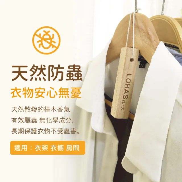 【LOHAS】日本純天然無毒香樟木條30入X2(買一送一 鞋櫃/鞋盒/櫥櫃專用)