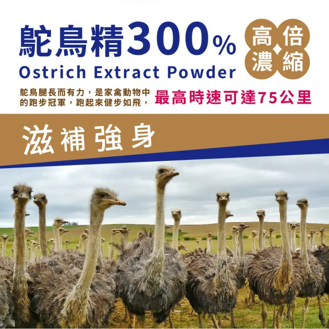 【好朋友】龜鹿鴕鳥精300%加強版 漢方精萃60顆/盒(含透明質酸鈉-玻尿酸 五效配方 軟硬兼顧)