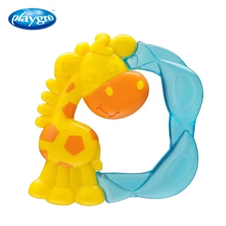 【Playgro 培高】活力長頸鹿冰涼固齒器(長牙 消暑 夏季)
