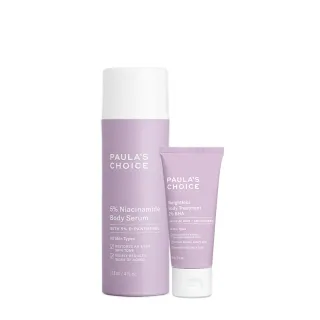 【Paulas Choice 寶拉珍選】5%B3勻亮身體精華乳118ml+2%水楊酸身體乳60ml
