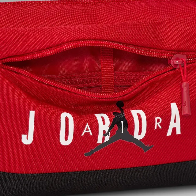 【NIKE 耐吉】Jordan喬丹Crossbody紅色潮流休閒斜跨包百搭時尚側背包經典單肩包收納斜肩包(JD2513031AD001)