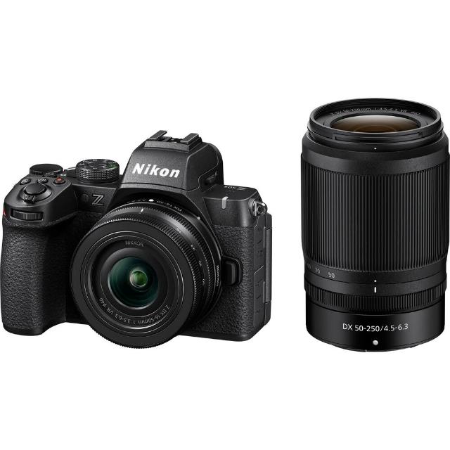 【Nikon 尼康】Z50II+Z DX 16-50mm f/3.5-6.3 VR+Z DX 50-250MM F/4.5-6.3 VR 雙鏡組(公司貨)