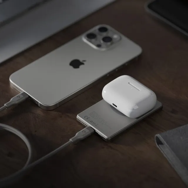 【Energea】AluPac Mini 5000mAh 1孔 PD 20W 磁吸輕薄行動電源(無線/Magsafe)