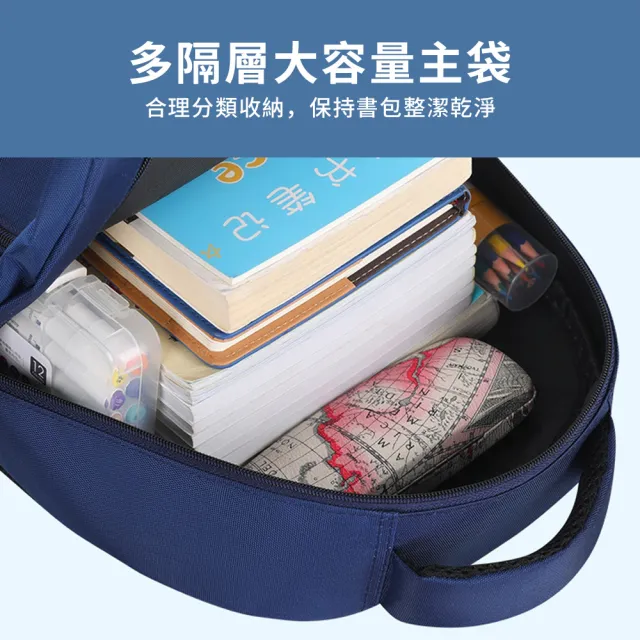 【Starshop】宇航員減壓護脊兒童書包 輕量減負學生書包 外出雙肩包 學生後背包 男女童 國小國中 (開學季)