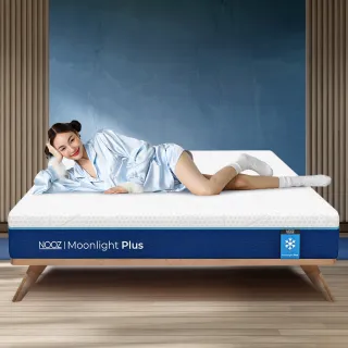 【Lunio】Nooz Moonlight Plus單人3尺記憶竹炭床墊(英國工藝涼爽透氣 專為台灣人所打造 低預算必收)