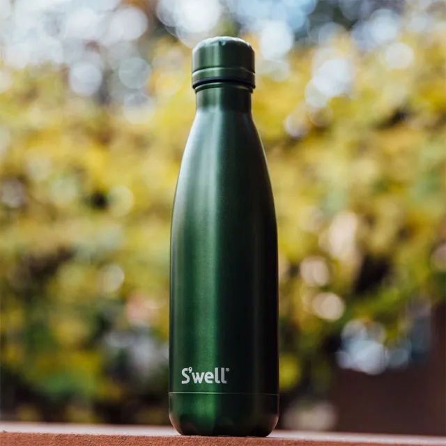 【S’well】Emerald-17oz-美國時尚不鏽鋼保冷.保溫瓶500ml(GEM Collection)