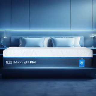 【Lunio】Nooz Moonlight Plus單人3尺記憶床+枕(英國工藝涼爽透氣 專為台灣人所打造 低預算必收)