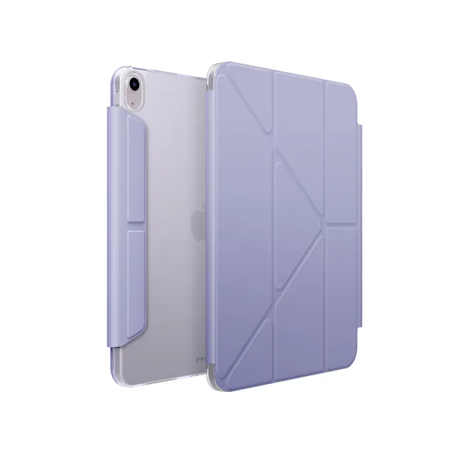 【Uniq】iPad Air 13吋 M4/M3/M2共用 Camden Click 磁吸設計帶筆槽多功能極簡透明保護套