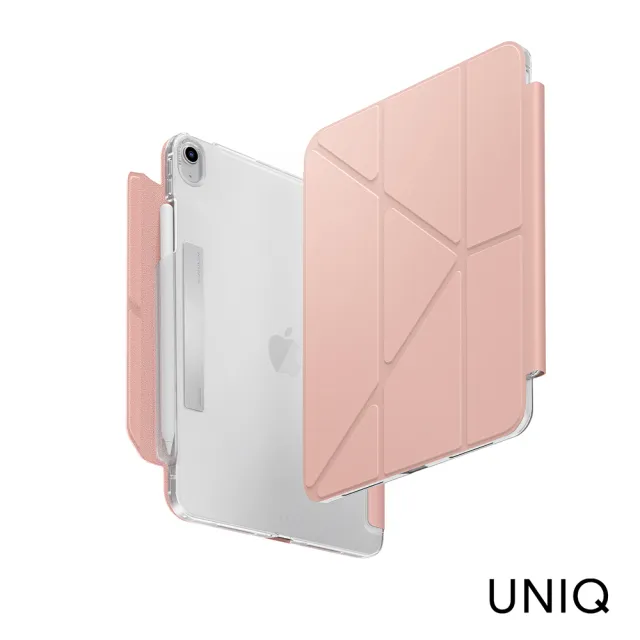 【Uniq】iPad Air 13吋 M4/M3/M2共用 Camden Click 磁吸設計帶筆槽多功能極簡透明保護套
