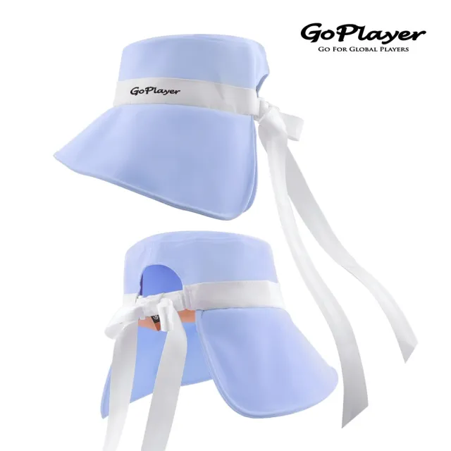 【GoPlayer】女大帽簷摺疊遮陽帽(遮陽帽 防曬帽 高爾夫球帽)
