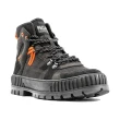 【Palladium】PALLASHOCK OUTCITY厚底拼接皮革巧克力鞋-男-黑(08877-008)