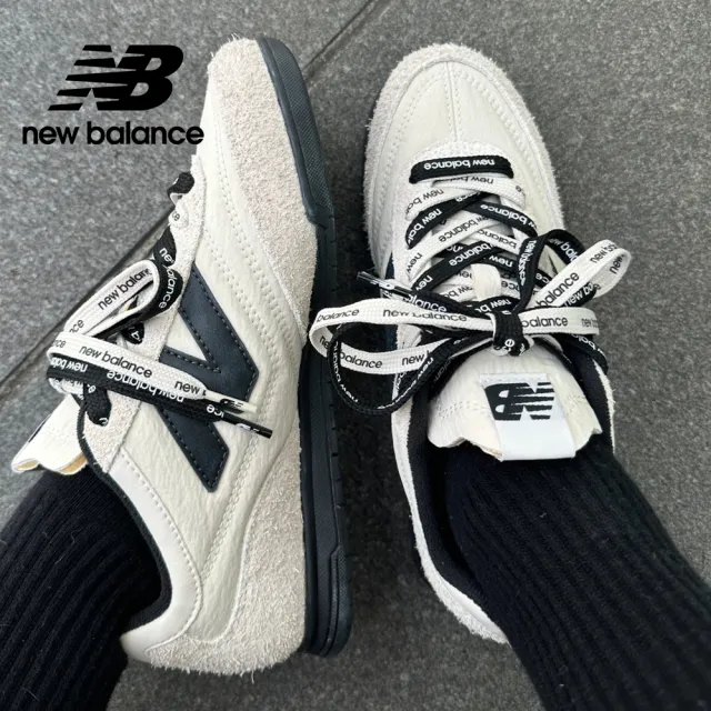 【NEW BALANCE】特殊限量款!! RC42復古鞋/運動鞋_中性_白黑色_URC42NAL-D(附雙鞋帶：黑+白)