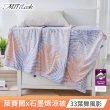 【MIT iLook】超值2入組 台灣製 石墨烯萊賽爾天柔絲鋪棉四季被/涼被/涼夏被 120x150公分(多款任選)