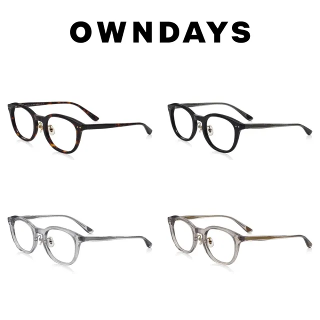 【OWNDAYS】Graph Belle系列 鈦金屬光學鏡框(GB1048G-5S)