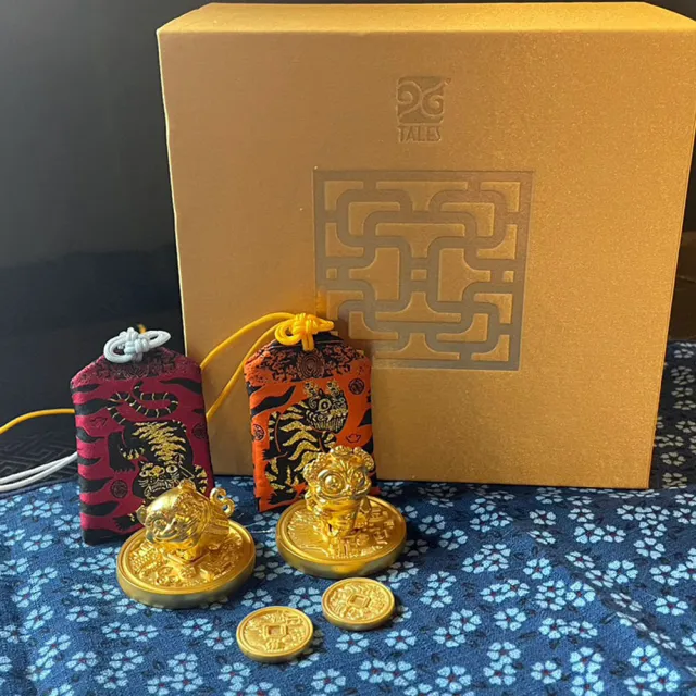 【好運道】神明町-金虎千秋聖誕南北平安招財組(招財 除障 防小人 平安 聚財)