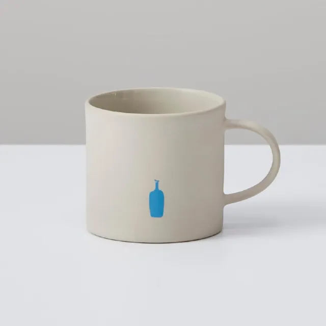 【Blue Bottle Coffee】日本藍瓶Blue Bottle Coffee 灰色馬克杯320ml(咖啡杯/馬克杯/藍瓶咖啡杯)