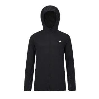 【asics 亞瑟士】LUMINOUS 平織外套 男款 抗UV 亞洲版 跑步外套(2011D461-001)