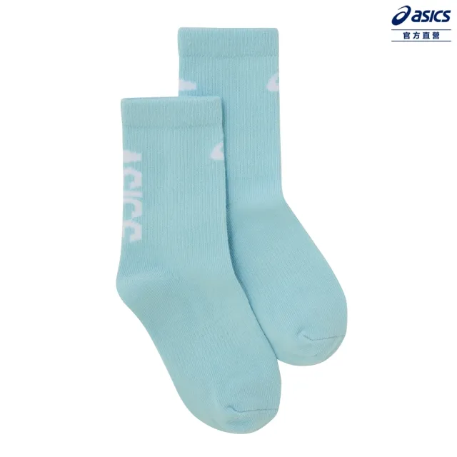 【asics 亞瑟士】童 中筒襪 兒童 訓練配件(3034A129-400)