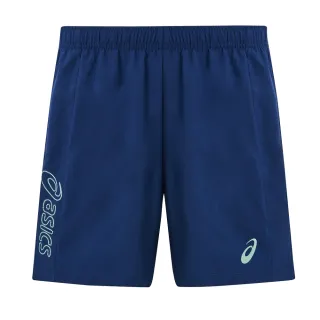 【asics 亞瑟士】童 平織短褲 兒童 夜光 亞洲版 訓練下著(2034B018-400)