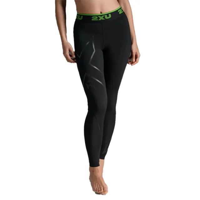【2XU】女士 全長肌能恢復壓縮褲 運動褲 跑步褲 黑(2X25NSW731499)